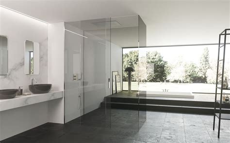 Visualizza altre idee su bagni lussuosi, arredamento bagno, design del bagno. Bagni di design su misura Doccia di lusso minimale Made in ...