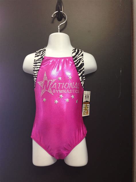 Do kids in gymnastics wear leotards? Brand New Custom Rhinestone National Gymnastics Leotard ...
