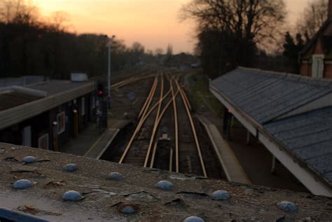 Barnes Railway Station All Photographic Sunsets Look Artif Flickr