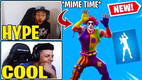 Fortnite chapter 2 season 6 (season 16). Streamers React To *NEW* Fortnite MIME TIME Emote/Dance ...