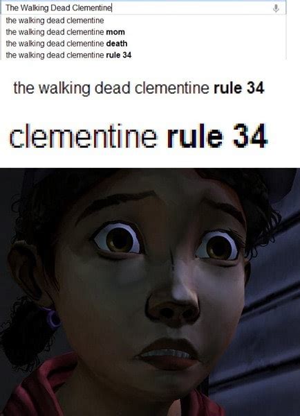 the walking dead clementine rule 34 clementine rule 34