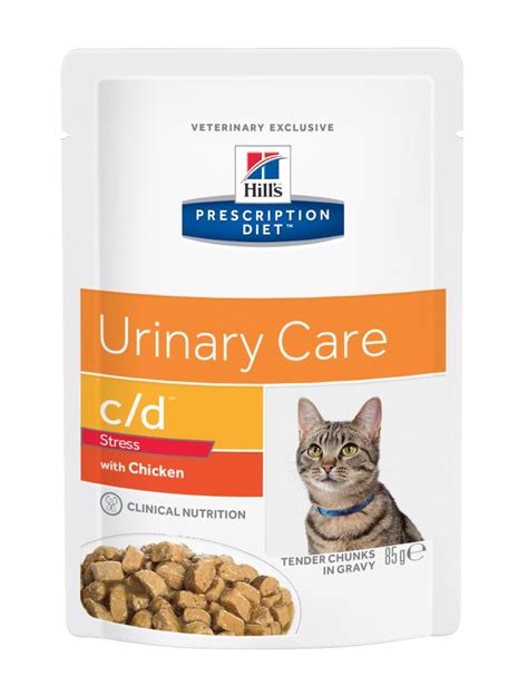 Hill's prescription diet c/d multicare with chicken wet cat food is a complete and balanced food that provides all the nutrition a cat needs. Hill's Prescription Diet c/d Urinary Stress Urinary Care 🐱 ...