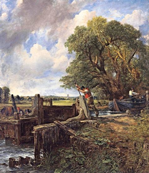 Constable John 1776 1837 1824 The Lock Christies Lo Flickr