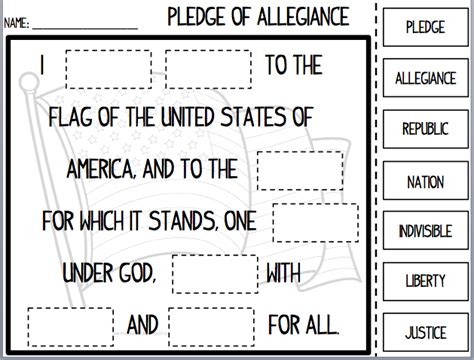 Such a pledge was first composed, with a text different from the one used at present, by captain george thatcher balch. I pledge allegiance... - Where the First Graders Are