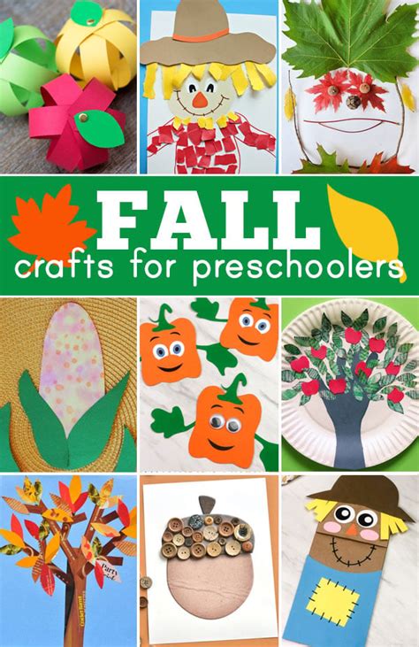 50 Fall Crafts For Preschoolers