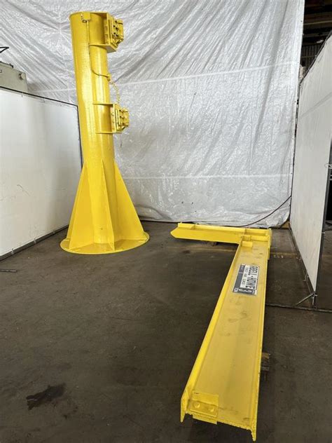 Ton Abell Howe Jib Crane Arm Length Height Under Arm For Sale Surplus Record