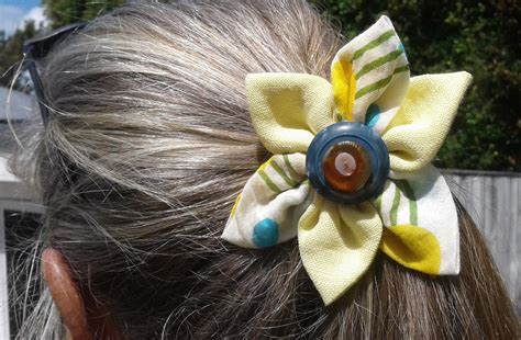 Handmade Flower Hair Ties Felt