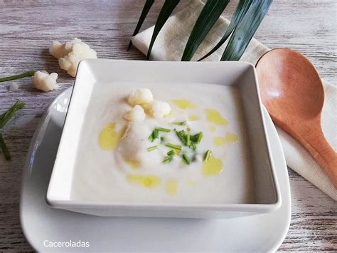Enviar por correo electrónico escribe un blog compartir con twitter compartir con facebook compartir en pinterest. Receta de crema de coliflor rápida y ligera | Caceroladas