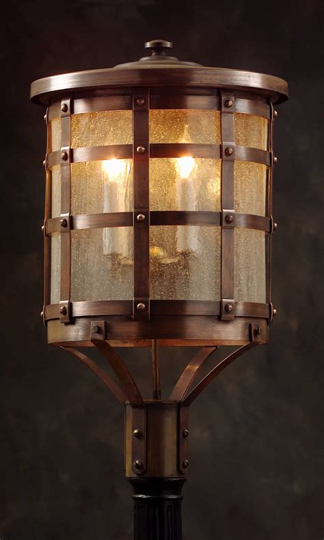 Tudor Home Style Post Lantern Superb Craftsmanship Hammerworks