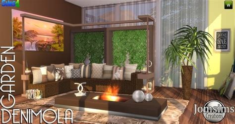 Denimola Garden At Jomsims Creations Sims 4 Updates