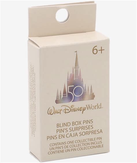 Walt Disney World 50th Anniversary Blind Box Pins At Hot Topic Disney