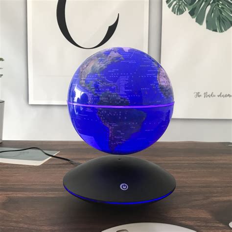 Floating Rgb Blue Globe