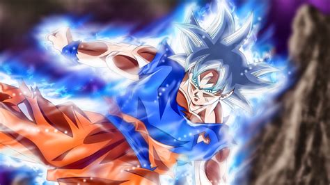 In dragon ball super, ultra instinct allows fighters to move extremely fast without thinking. Wallpaper : Dragon Ball Super, Son Goku, saiyan, ultra ...