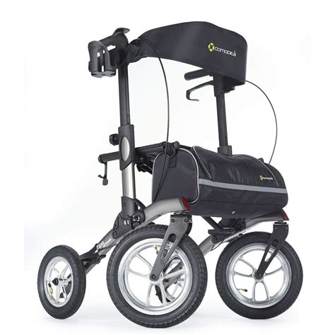 Comodita Tipo All Terrain Rollator Walker With Double Fold Action