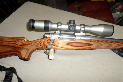 Model 7 Remington Stainless 7mm 08 W Matching Zeiss 3x9x40