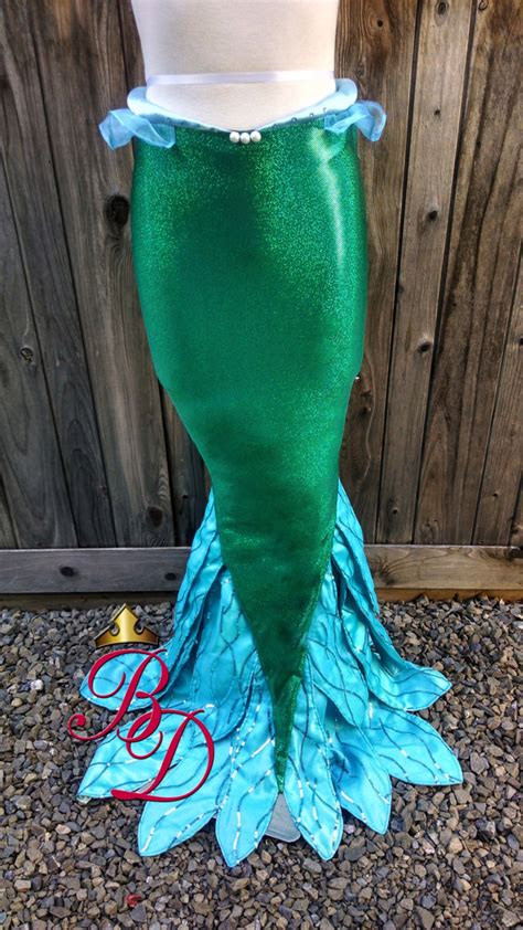 Ariel Little Mermaid Tail G Park Inspired Walkable Tail Cosplay Etsy