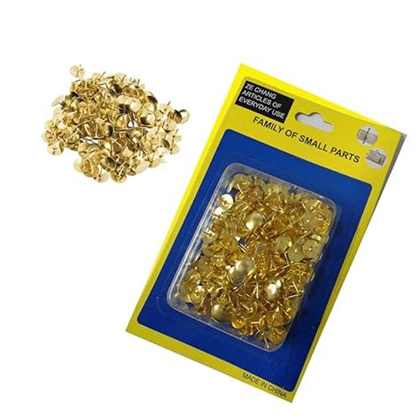 150 Large Drawing Pins Brass Plated Strong And Durable By Grids Amazon
