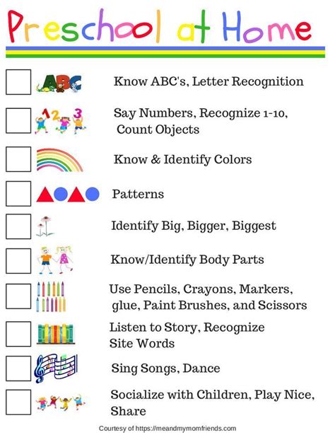 Preschool At Home Free Printable Ideas Where To Start Teaching Your