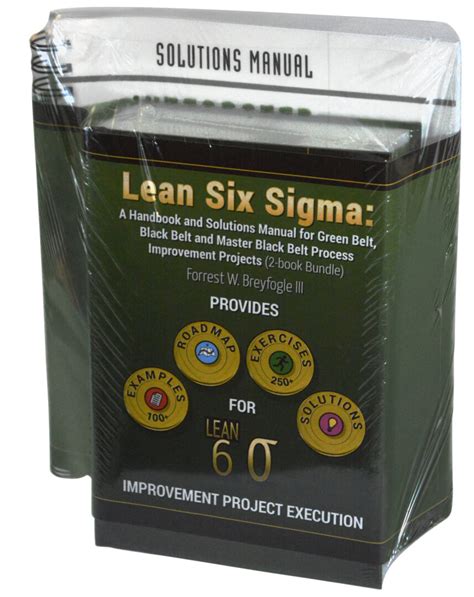 Lean Six Sigma A Handbook And Solutions Manual For Green Belt Black