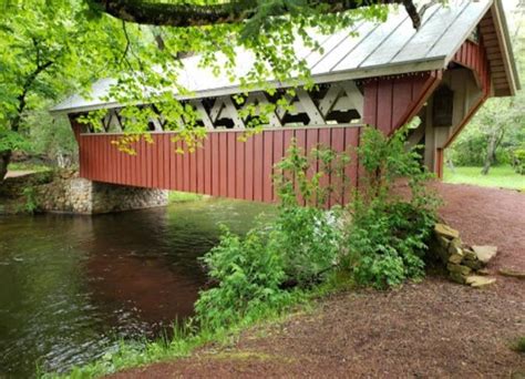 7 Red Mill Bridge Places To Go Covered Bridges Favorite Places