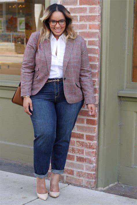 Fall Classic Casual Work Outfits Business Casual Outfits Plus Size