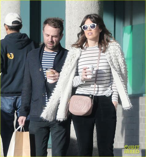 Mandy Moore And Boyfriend Taylor Goldsmith Match In Stripes Photo