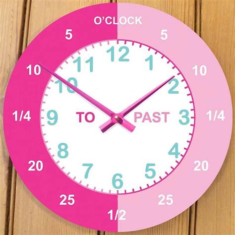 Teaching Wall Clock Clock Clock For Kids Wall Clock