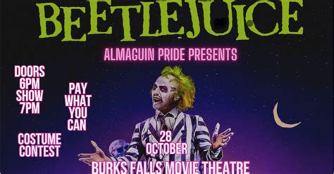 Almaguin Pride Presents Beetlejuice Movie Oct 28