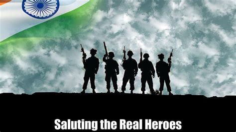 Saluting The Real Heroes Hd Indian Army Wallpapers Hd Wallpapers Id