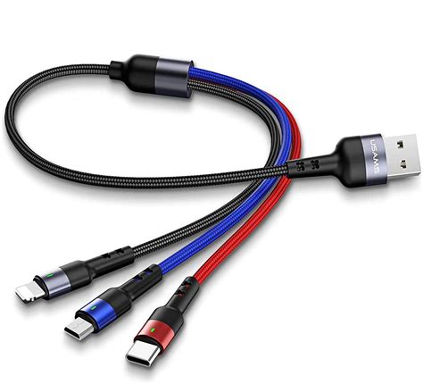 Multi Usb Cable 1ft Multi Charger Cable Usams 2pack Short Multi
