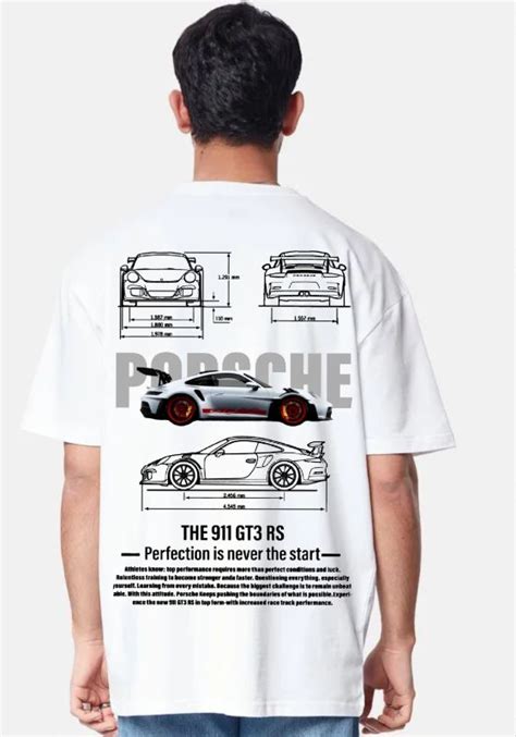 Porsche 911 Gt3 Oversized T Shirt Swag Shirts