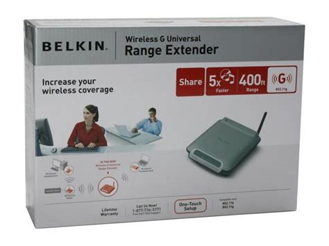 Belkin F5d7132 Wireless G Universal Range Extender