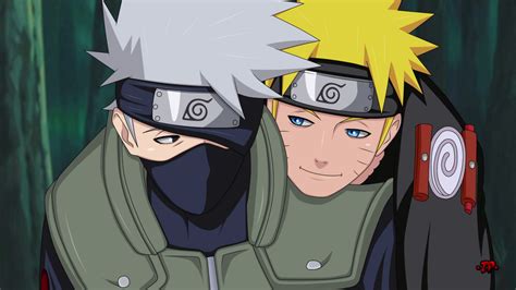 Naruto Kakashi Sensei And Naruto Wallpaper 1920x1080 776119