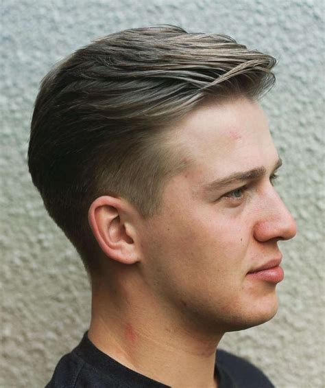 Mens Haircuts Fade Haircuts For Men Tapered Haircut Side Part