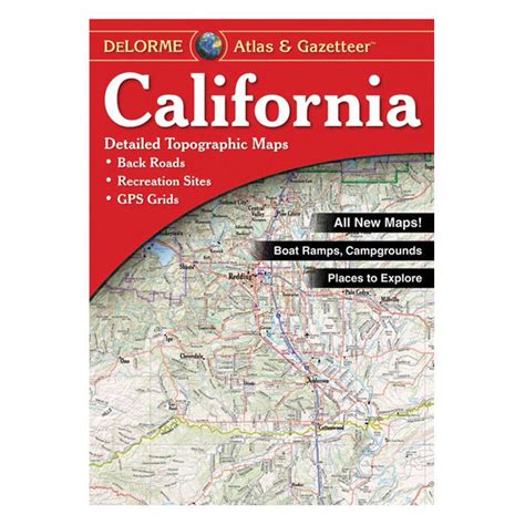 Delorme California Topographical Road Atlas And Gazetteer Buffalo Gap