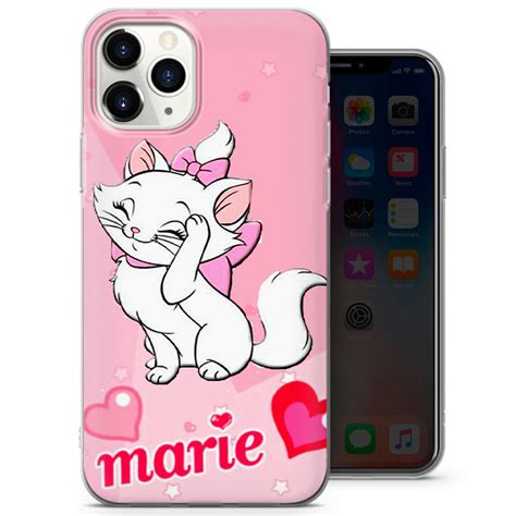 Aristocats Phone Case Marie Cover For Iphone 12 7 8 Xs Etsy