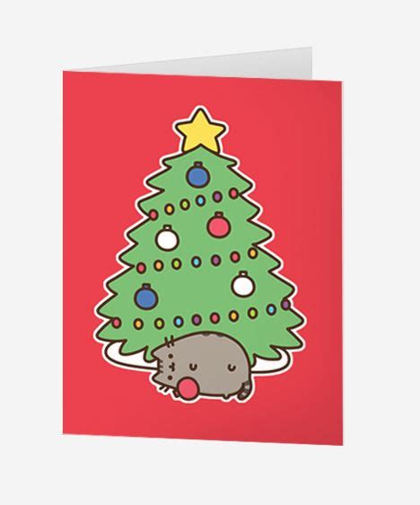Pusheen Christmas Card Wenskaarten