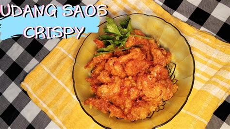 Ingin bisa membuat sendiri ayam goreng krispi a la restoran cepat saji di rumah? UDANG KRISPI SAUS PEDAS - YouTube