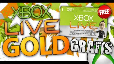 Xbox Live Gold 1 Month Free Read Description Youtube