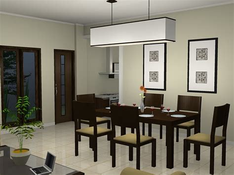 contoh gambar desain ruang makan minimalis kamar minimalis