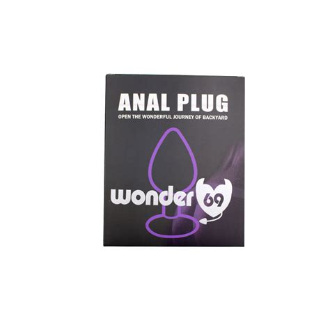 3 In 1 Diamond Metal Anal Plug Purple Sex Toys Online Sex Toy Shop
