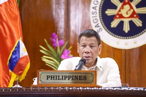 Duterte Explains Backing Out West Ph Sea Debate With Carpio