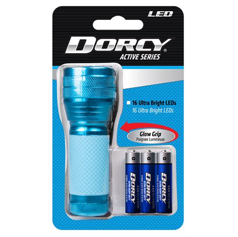 Dorcy 35 Lumen Weather Resistant Glow In The Dark Led Flashlight With
