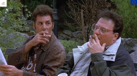 Seinfeld Kramer Newman Discuss Important Issues Over A Cigar And