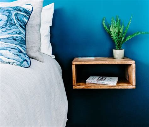 Build 2 Diy Floating Nightstands In Less Than An Hour Diy Nightstand