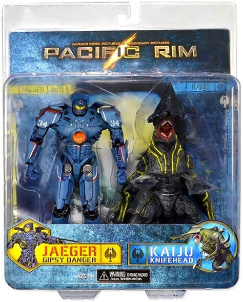 Neca Pacific Rim Gipsy Danger Vs Knifehead Action Figure 2 Pack Toywiz