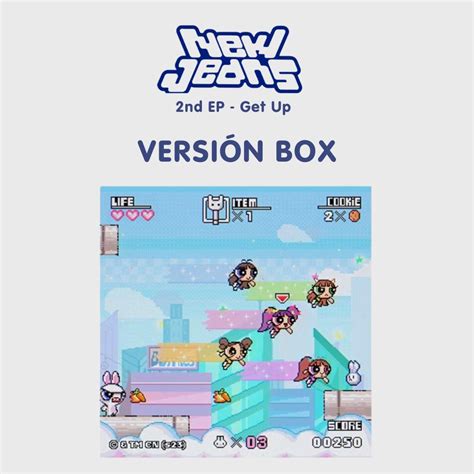 Newjeans 2nd Ep Get Up The Powerpuff Girl X Nj Box Ver Random Preventa