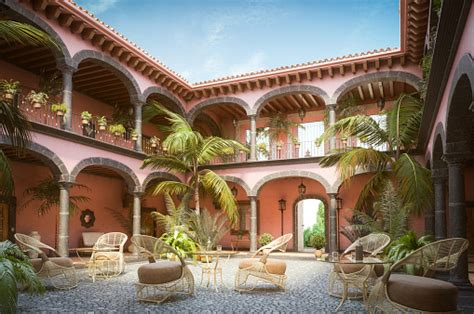 Luxury Mexican Hacienda Stock Photo Download Image Now Istock