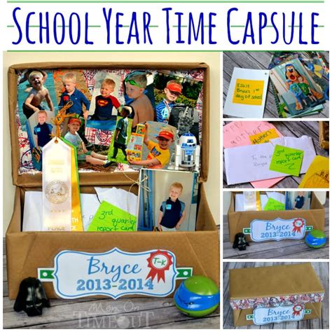 School Year Time Capsule Makeamazing Mom On Timeout