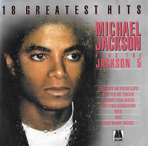 Michael Jackson Jackson 5 18 Greatest Hits M And Jackson Five